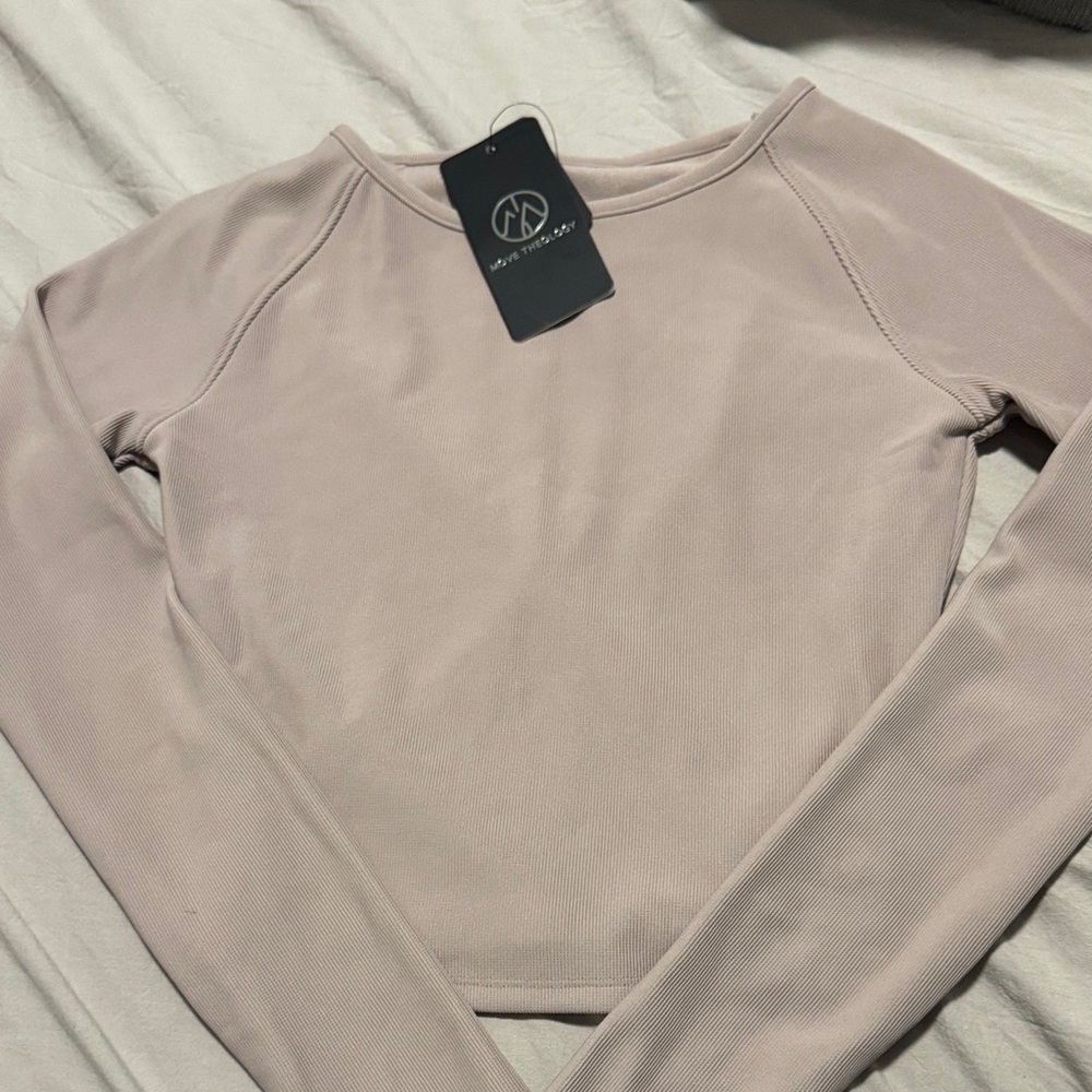 Mauve Long Sleeve Top